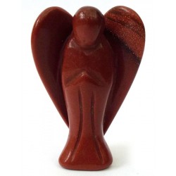 Goldstone Carved Gemstone Angel