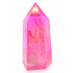 Candy Aura Quartz Gemstone Tower 06