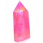 Candy Aura Quartz Gemstone Tower 06