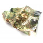 Green Jasper Gemstone Flame Sculpture 01