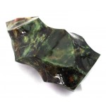 Green Jasper Gemstone Flame Sculpture 02