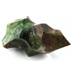 Green Jasper Gemstone Flame Sculpture 03