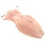 Rose Quartz Gemstone Carved Goddess 02