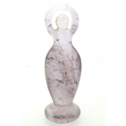 Amethyst Gemstone Carved Goddess 03