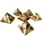 Spessartite Garnet Gemstone Pyramid