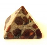 Spessartite Garnet Gemstone Pyramid
