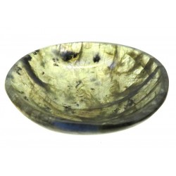 Small Labradorite Carved Gemstone Bowl 02