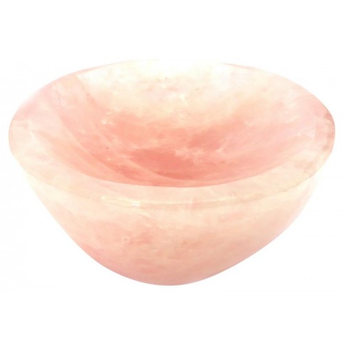 Rose Quartz Gemstone Altar Bowl 05