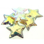 Hand Knapped Aura Quartz Gemstone Star