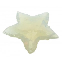 Hand Knapped Opalite Star