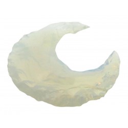 Hand Knapped Opalite Moon