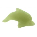 Small Jade Carved Gemstone Dolphin