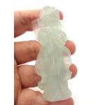 Fluorite Gemstone Carved Angel 02