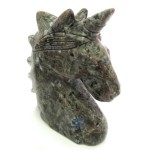 Yooperlite Firestone Carved Gemstone Unicorn