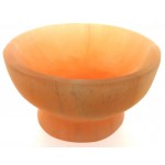 Peach Selenite Altar Bowl 03