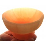 Peach Selenite Altar Bowl 01