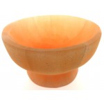 Peach Selenite Altar Bowl 01