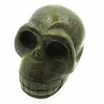 Tintagel Serpentine Carved Gemstone Skull