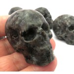 Yooperlite Firestone Carved Gemstone Skull