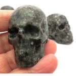 Yooperlite Firestone Carved Gemstone Skull