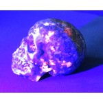 Yooperlite Firestone Carved Gemstone Skull