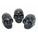 Preseli Bluestone Gemstone Carved Mini Skull