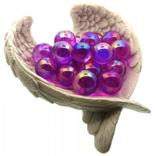 Purple Aura Quartz Gemstone Sphere 16mm to 18mm