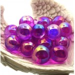 Purple Aura Quartz Gemstone Sphere 16mm to 18mm