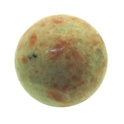 Sunstone Gemstone Sphere 42mm with Stand 02