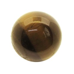 Tigers Eye Gemstone Sphere 40mm with Stand 01