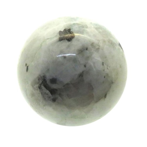 Rainbow Moonstone Gemstone Sphere 48mm with Stand 01