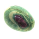 Ruby in Fuchsite Gemstone Carved Egg 05