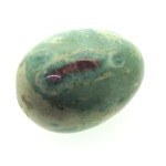 Ruby in Fuchsite Gemstone Carved Egg 05