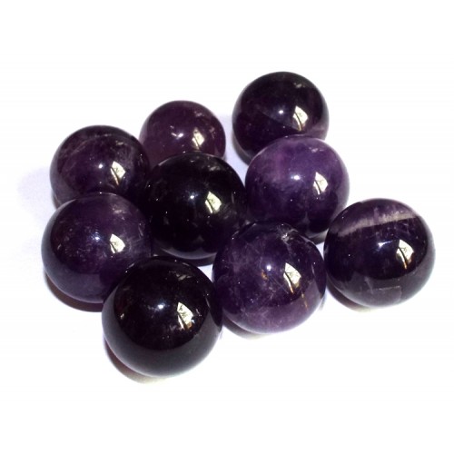 Amethyst Gemstone Sphere 19mm