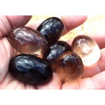 Smoky Quartz Shiva Gemstone Egg 33-36mm