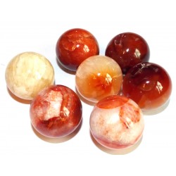 Carnelian Gemstone Sphere 24mm