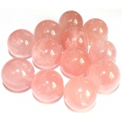 Rose Quartz Gemstone Sphere 21mm