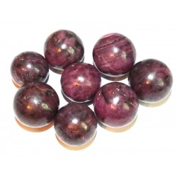 Ruby Gemstone Sphere 12mm