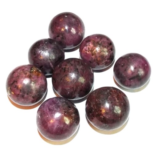 Ruby Gemstone Sphere 26mm