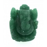 Green Aventurine Carved Ganesha Design 2