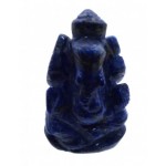 Lapis Lazuli Carved Ganesha Design 1