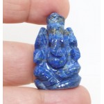 Lapis Lazuli Carved Ganesha Design 1