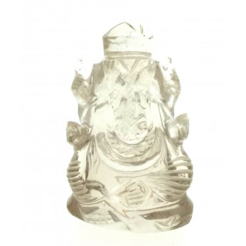 Quartz Carved Ganesha Design 7