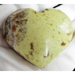 Green Opal Gemstone Carved Heart 01