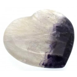 Blue John Gemstone Carved Heart 01