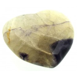 Blue John Gemstone Carved Heart 09