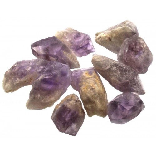 50gms Raw Chevron Amethyst Points