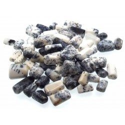 50gms Small Merlinite Tumbled Gemstones