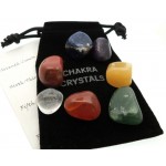 Seven Chakra Gemstone Set with Pouch