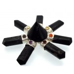 Black Tourmaline Chakra Energy Generator Star